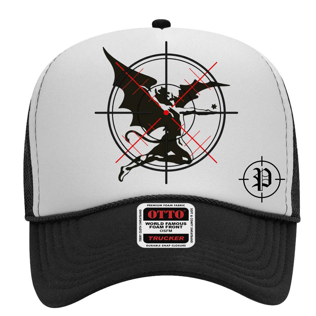 BLACK AND WHITE SBPOSI HAT